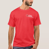 CCL-Controller - Weißes Logo T-Shirt (Vorderseite)