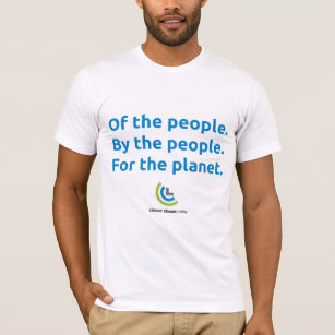 CCL für den Planeten-Weiß-T - Shirt