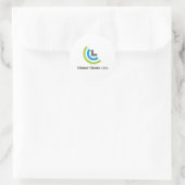 CCL-Logo-Aufkleber - klein Runder Aufkleber (Tasche)