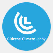 CCL-Logo-Aufkleber Runder Aufkleber (Vorderseite)