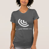 CCL Logo-dunkelgrauer T - Shirt-Damen-Schnitt T-Shirt (Vorderseite)