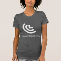 CCL Logo-dunkelgrauer T - Shirt-Damen-Schnitt