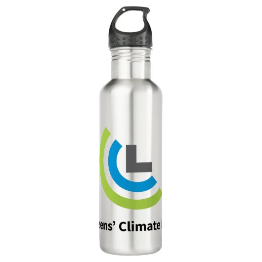 CCL Logo-Wasser-Flasche (24 Unze), Edelstahl Trinkflasche (Vorderseite)