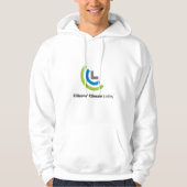 CCL Logo-weißes mit Kapuze Sweatshirt (Vorderseite)