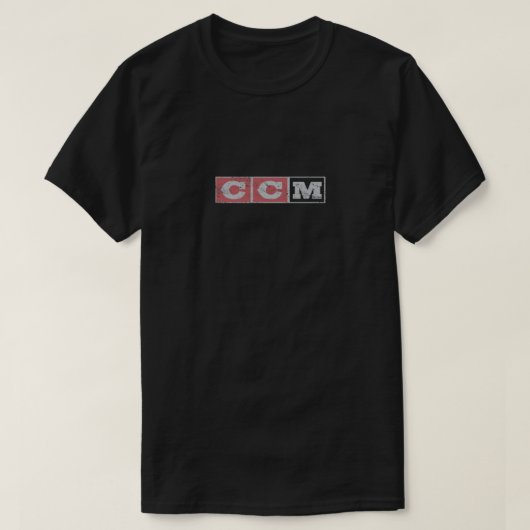 CCM logo Fitted Scoop T-Shirt (Design vorne)