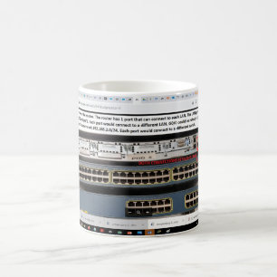 CCNA-Router und -Schalter Kaffeetasse