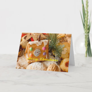 Ccokies and Sweets Christmas Card Karte