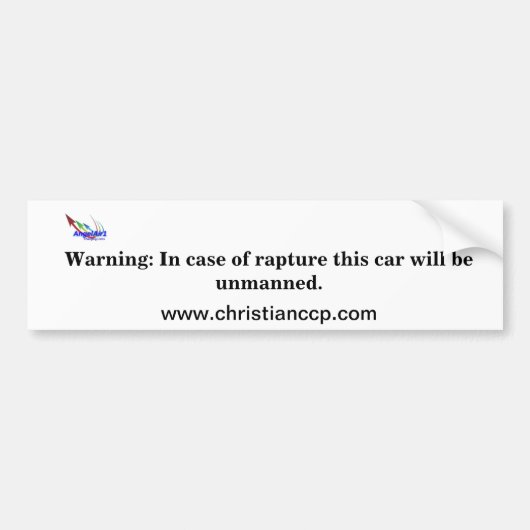 Ccp-Mitteilungs-Autoaufkleber Autoaufkleber (Vorne)