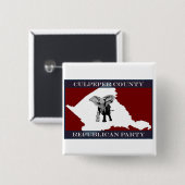 CCRC quadratischer Knopf Button (Vorne & Hinten)