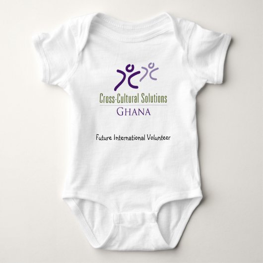 CCS Ghana Baby-Kleid Baby Strampler (Vorderseite)