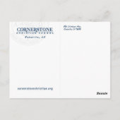 CCS-Postkarte Postkarte (Rückseite)