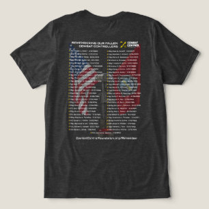 CCT-Erinnerungs-Shirt Jeder Name ist enthalten Tri-Blend Shirt