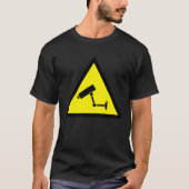 CCTV Surveillance Security Camera Closed Circuit P T-Shirt (Vorderseite)