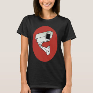 CCTV-Überwachungskamera Sicherheitskamera Closed C T-Shirt
