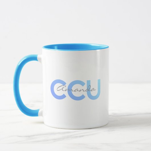 CCU Personalized Name Tasse (Links)