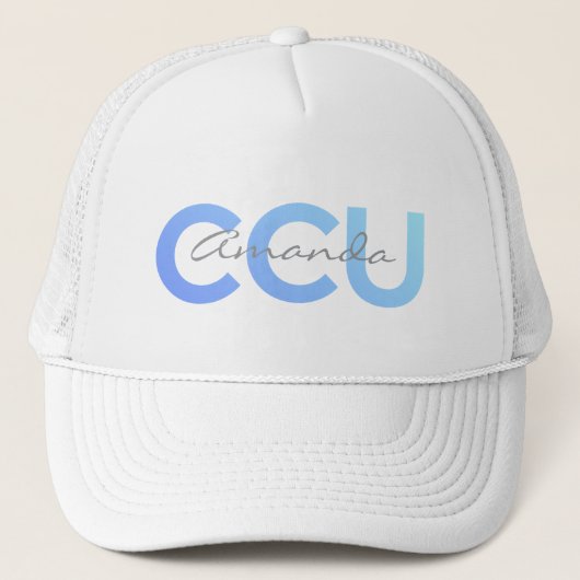 CCU Personalized Name Truckerkappe (Vorderseite)