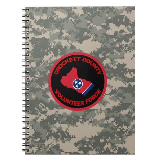 CCVF Field Note book (UCP Pattern) Notizblock (Vorderseite)