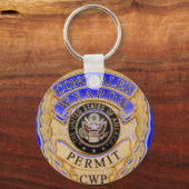 CCW-Abzeichen-Design Schlüsselanhänger (Vorderseite)