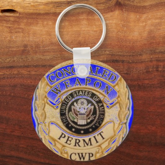CCW-Abzeichen-Design Schlüsselanhänger (Vorderseite)
