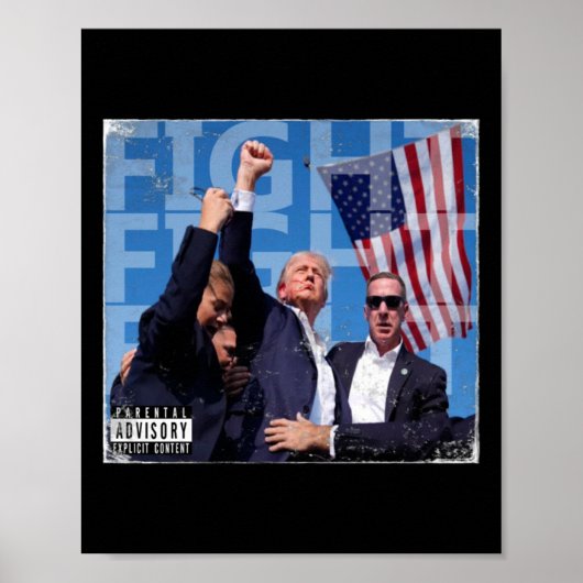 CD-Abdeckung bekämpfen Poster (Vorne)