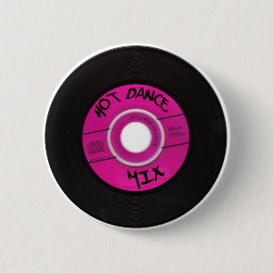 CD-Button "HEY DANCE MIX" Button