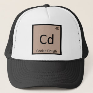 Cd - Cookie Dough Chemie Periodensystem Symbol Truckerkappe