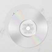 CD-DVD-Album 16 . Geburtstag Einladung (Vorne/Hinten)