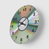 "CD" Entwurfs-Wanduhren Runde Wanduhr (Winkel)