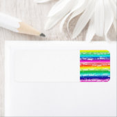 CD-farbiges Label für Regenbogenmusik (Insitu)