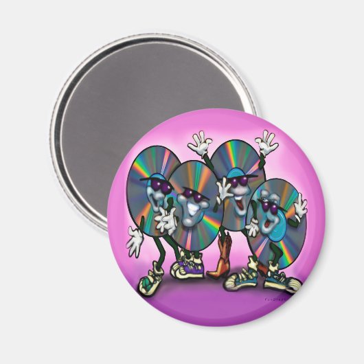 CD Gang Magnet (Vorderseite/Rückseite)