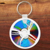 CD II-Schlüsselanhänger zerstört Schlüsselanhänger (Vorderseite)