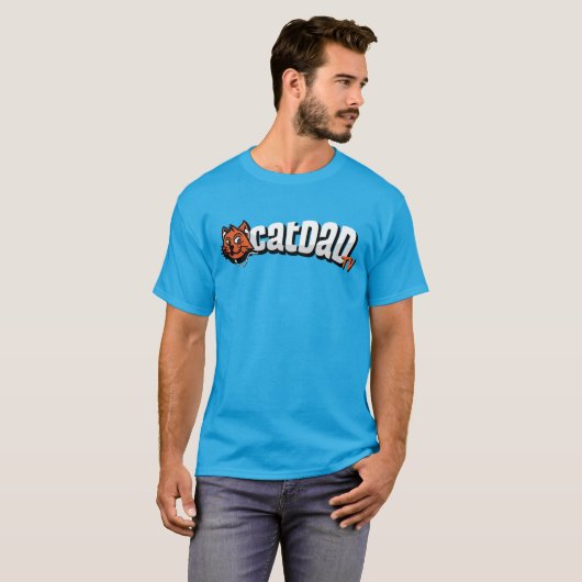 CD Logo-Blau T-Shirt (Vorne ganz)