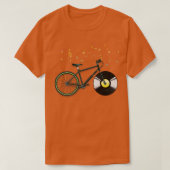 CD Music Bicycle Retro Cycling Biker T-Shirt (Design vorne)