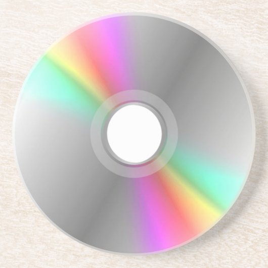 CD Music Disk Jockey Untersetzer (Vorne)