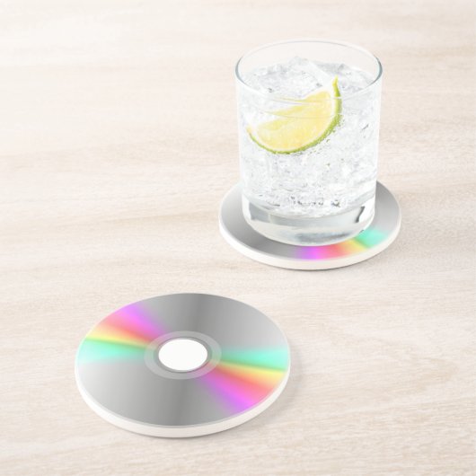 CD Music Disk Jockey Untersetzer (Seite)