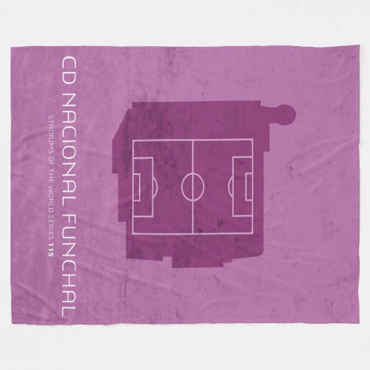 CD Nacional Funchal Art Fleecedecke (Vorderseite (Horizontal))