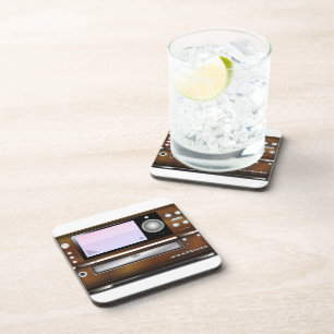 CD-Player Getränkeuntersetzer