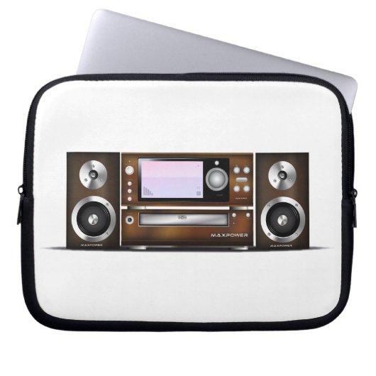 CD-Player Laptopschutzhülle (Vorderseite)