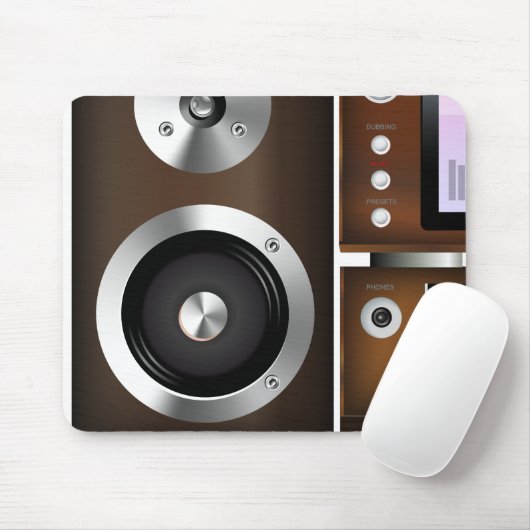 CD Player System Mousepad (Mit Mouse)