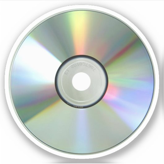 CD rom Aufkleber (Vorderseite)