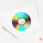 CD Round Stickers (Umschlag)