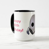 Cd Spieler über der Hügel-40. Tasse (Vorderseite Links)