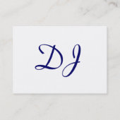 CD Visitenkarte DJ - kundengerecht (Rückseite)