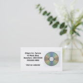 "CD" Visitenkarten Visitenkarte (Stehend Vorderseite)