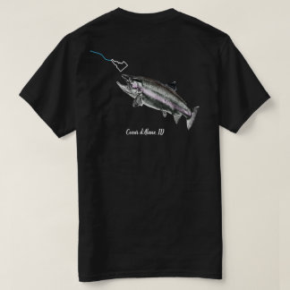 CDA STEELHEAD - HIER FISCHFISCHE - STREKENDE IDAHO T-Shirt
