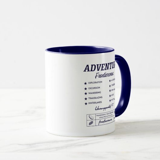 CDadventureborder Tasse (VorderseiteRechts)