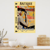 CDantiguerustikal Poster (Küche)