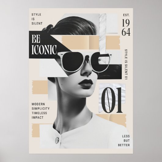 CDbeiconic Poster (Vorne)