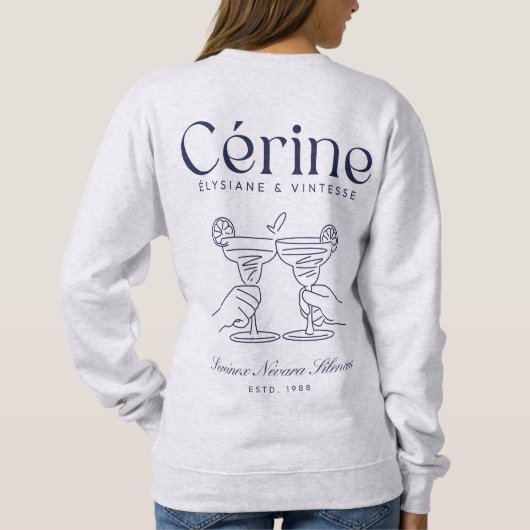 CDcerine Sweatshirt (Rückseite)