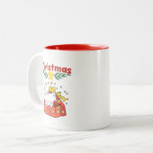CDchristmasred Zweifarbige Tasse (Vorderseite Links)